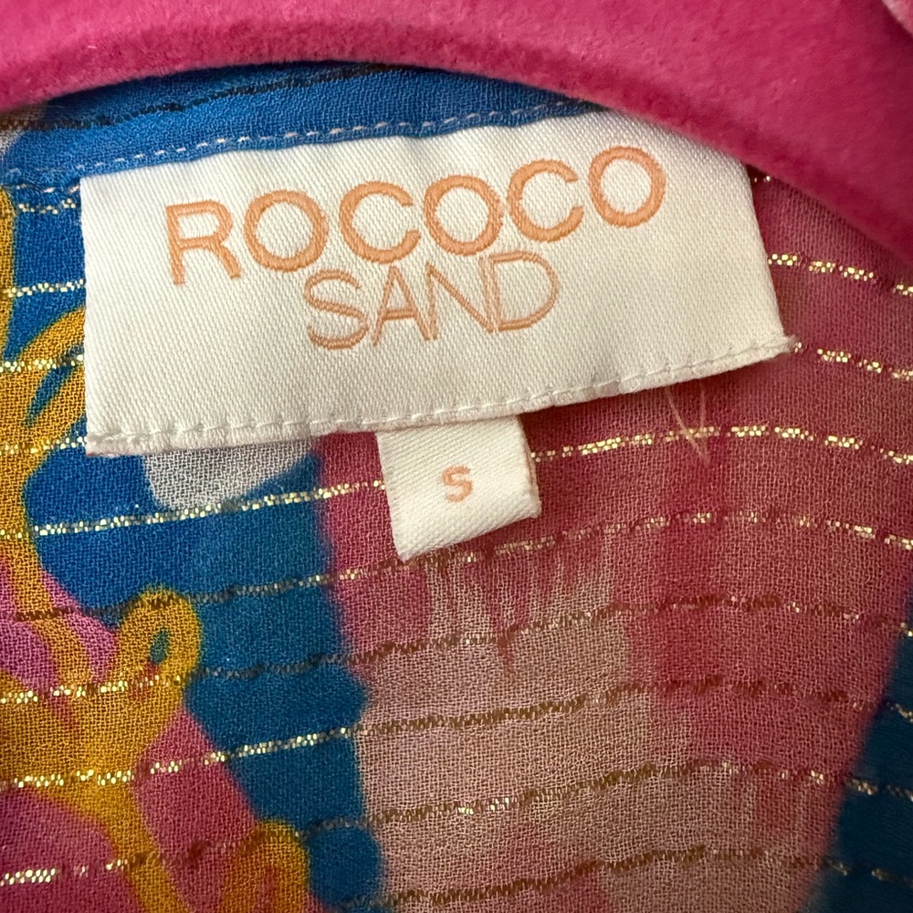 Rococo Sand Multicolor Women's Blazer - Picture 4 of 8